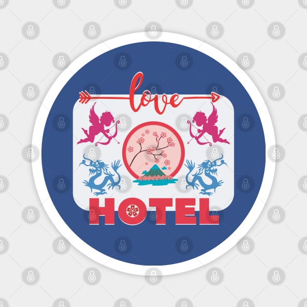 Addicted to Japan - Love Hotel Magnet by Persius Vagg